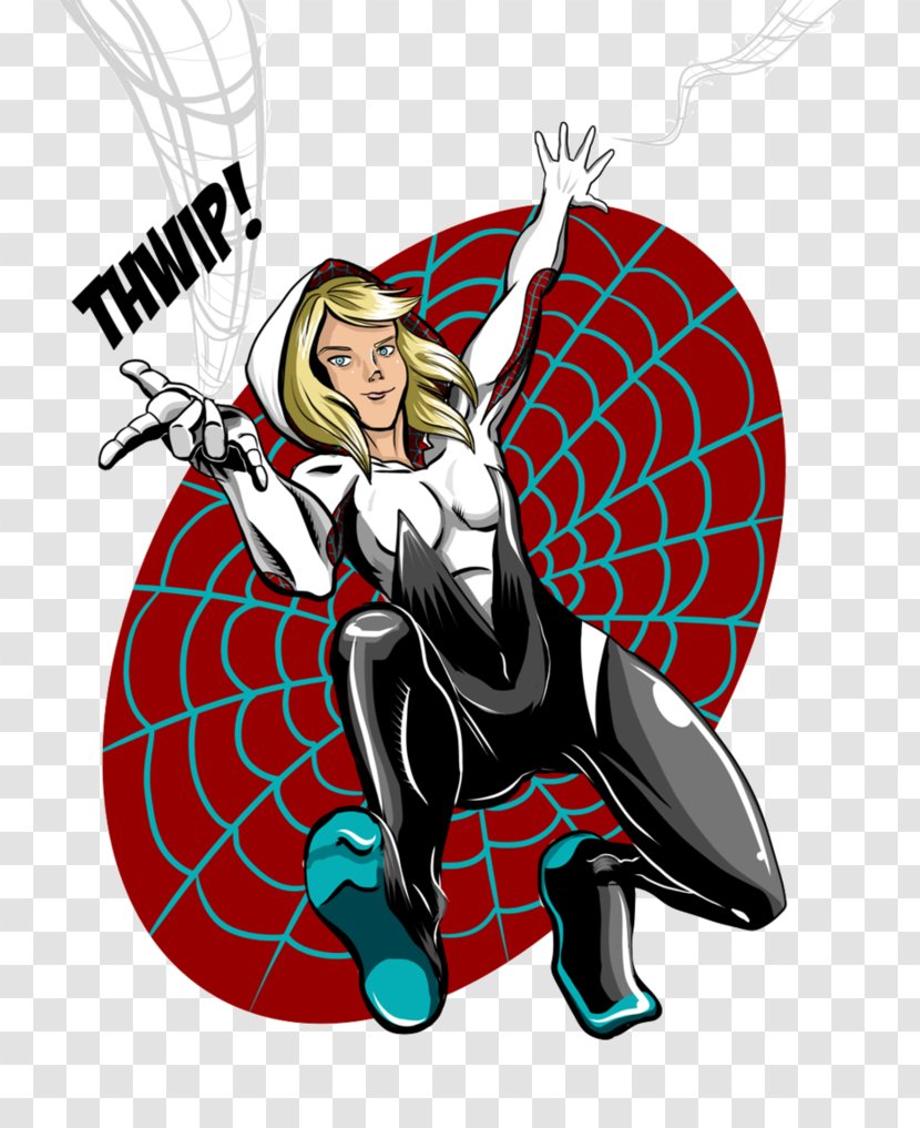 Spider-Woman (Gwen Stacy) Spider-Gwen Graphic Design Art - Dan Slott - Spider Woman Transparent PNG