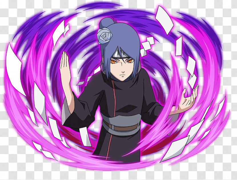 Konan Naruto: Ultimate Ninja Hiruzen Sarutobi Deidara Sasuke Uchiha - Watercolor - Naruto Transparent PNG