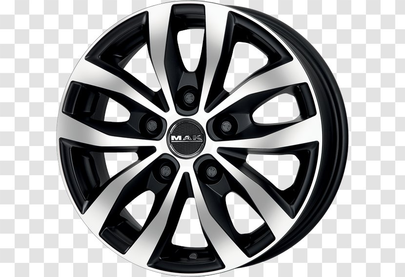 Car Van Rim Fiat Ducato Alloy Wheel - Mak Transparent PNG