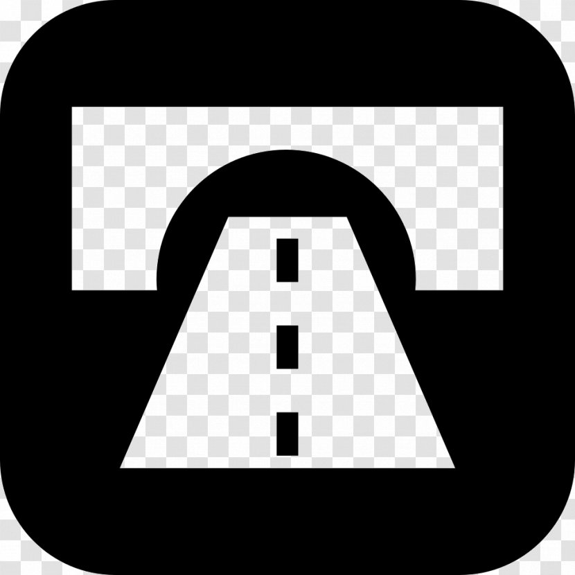 Pathway Symbol - Black - And White Transparent PNG