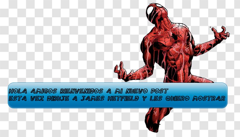 The Amazing Spider-Man Character Muscle Fiction - Organism - James Hetfield Transparent PNG