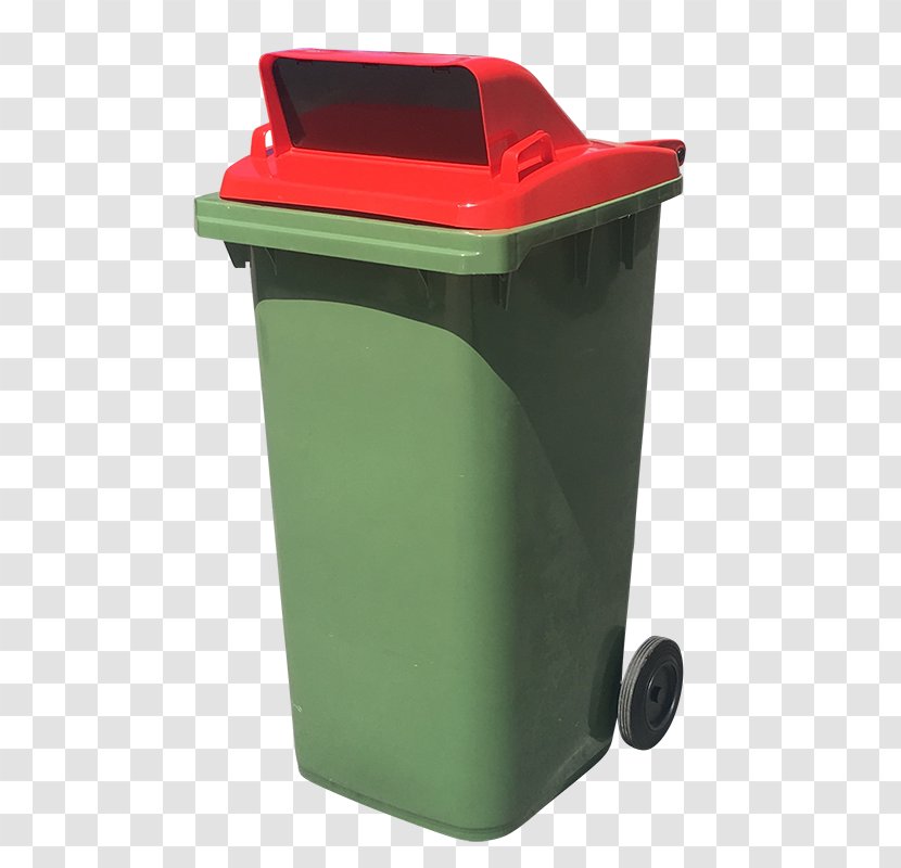 Waste Container Recycling Bin Green Containment Plastic - Household Supply Transparent PNG