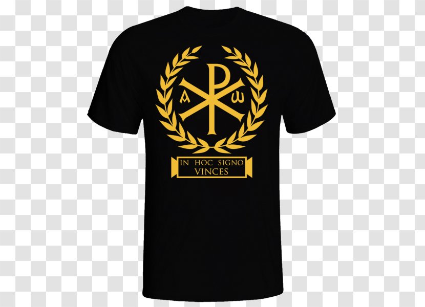 T-shirt Byzantine Empire Chi Rho Symbol Transparent PNG