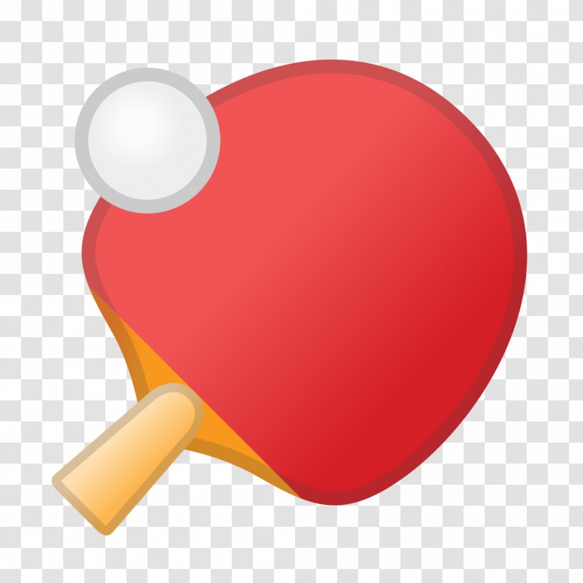 Ping Pong Paddles & Sets Sport Racket - Red Transparent PNG