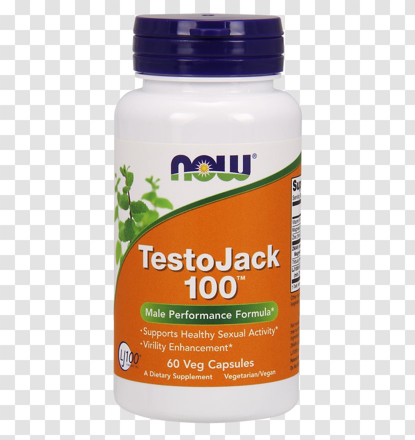 Dietary Supplement 5-Hydroxytryptophan Vitamin Pantothenic Acid Now Foods TestoJack - 100 Calorie Snacks Transparent PNG