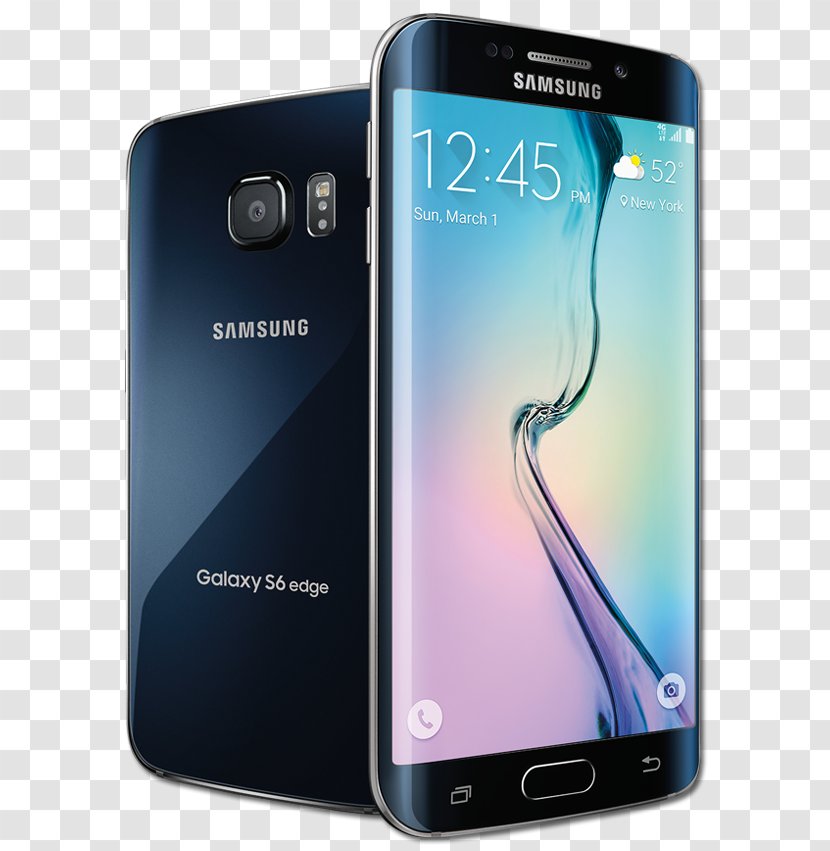 Samsung Galaxy S6 Edge Telephone Smartphone Android Transparent PNG