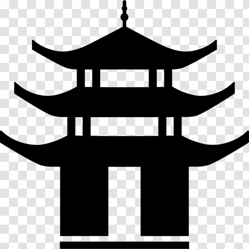 Chinese Pagoda Japanese Temple Clip Art - Symbol Transparent PNG