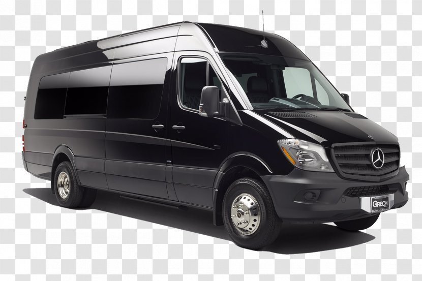 Bus Mercedes-Benz Sprinter Van Car Luxury Vehicle - Automotive Exterior Transparent PNG