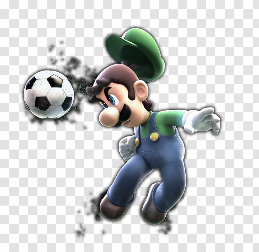 Mario Sports Superstars Super Strikers Bros. Luigi - Bros - Tennis Player Transparent PNG