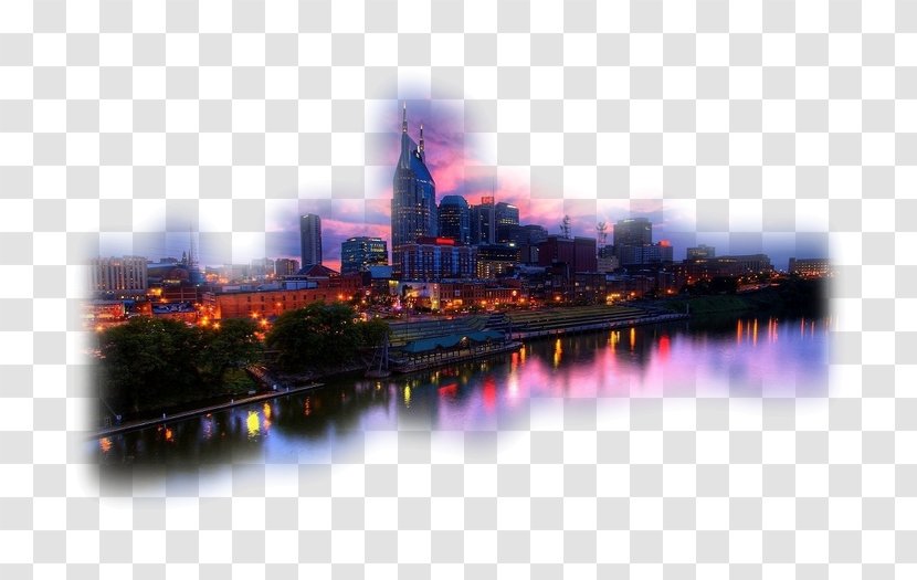 Nashville Sunset Desktop Wallpaper High-definition Television City - 4k Resolution - Skyscraper Transparent PNG