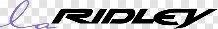 Logo Brand Ridley Bikes Font - Design Transparent PNG