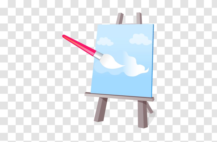 Drawing Board Paintbrush - Ink Brush - Outdoor Tools Transparent PNG