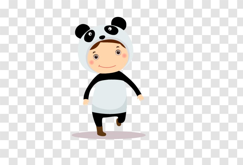 Costume Child Clip Art - Mammal - Panda Prince Transparent PNG