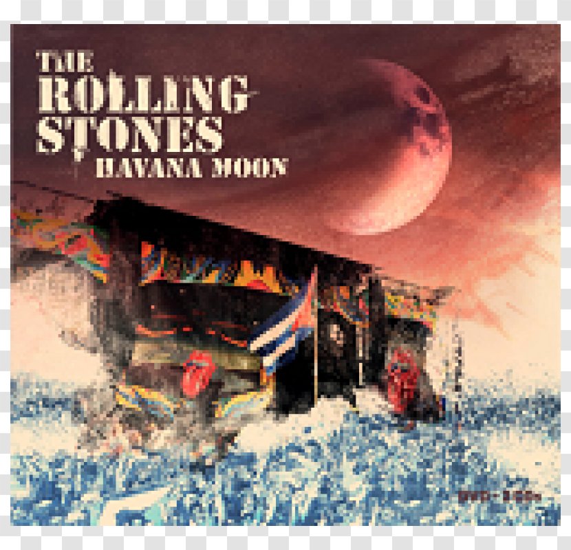 Blu-ray Disc The Rolling Stones Havana Moon DVD Album - Silhouette - Dvd Transparent PNG