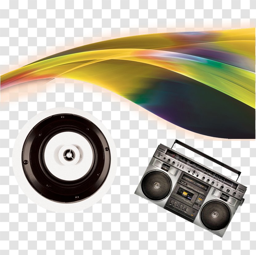 Radio Download - Tree - Musical Elements Material Transparent PNG
