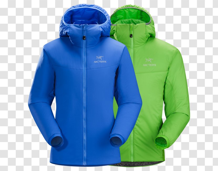 Hoodie Arcteryx Atom LT Hoody Men's Arc'teryx Women's Jacket - Active Shirt Transparent PNG