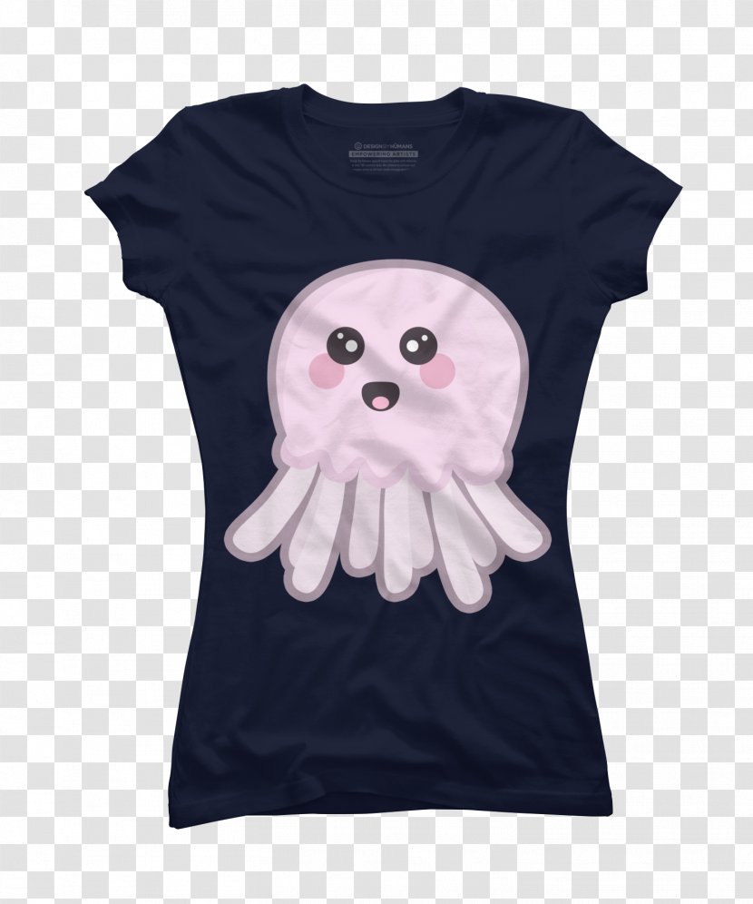 T-shirt Sleeve Clothing Fashion Top - Tree - Jellyfish Transparent PNG
