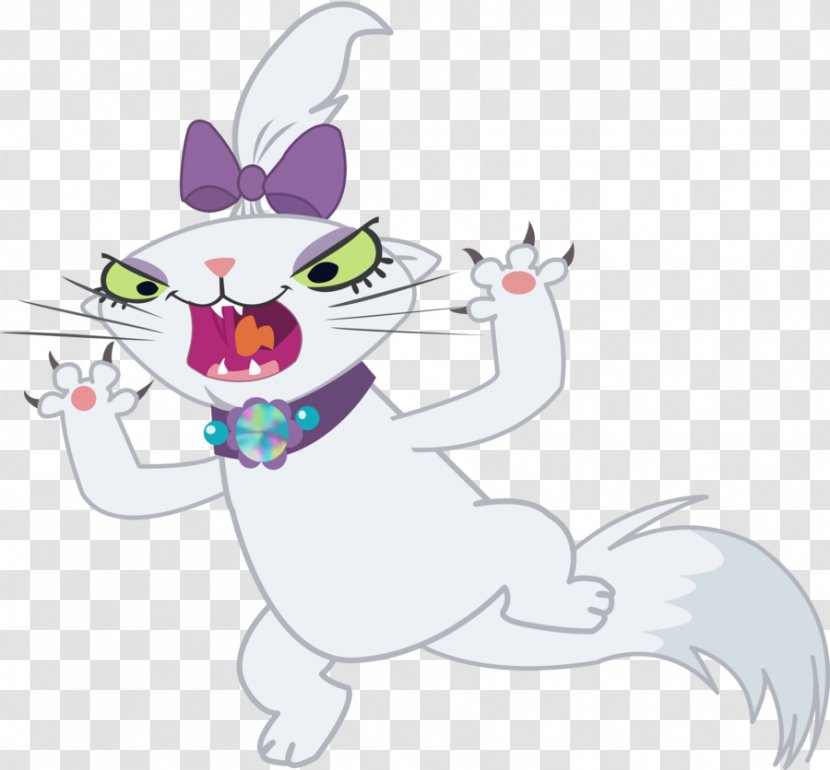 Rarity Whiskers Kitten Cat Pony - Cartoon Transparent PNG