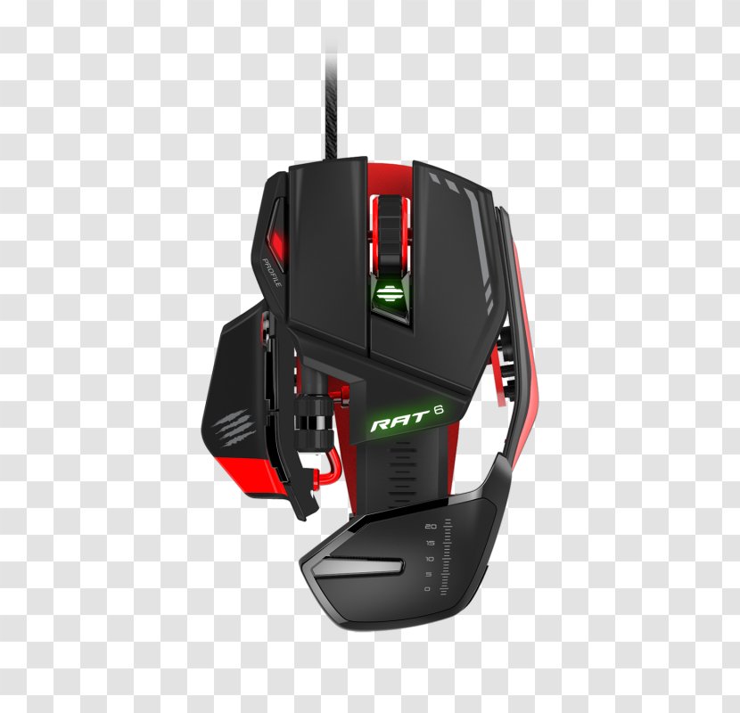 Computer Mouse Keyboard Mad Catz R.A.T. 5 Rat 4 Optical Gaming For Pc Mcb4373100a3041 - Peripheral Transparent PNG
