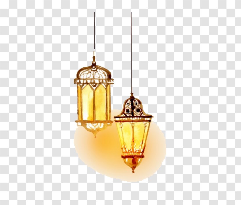 Lantern Eid - Candle Holder - Metal Transparent PNG