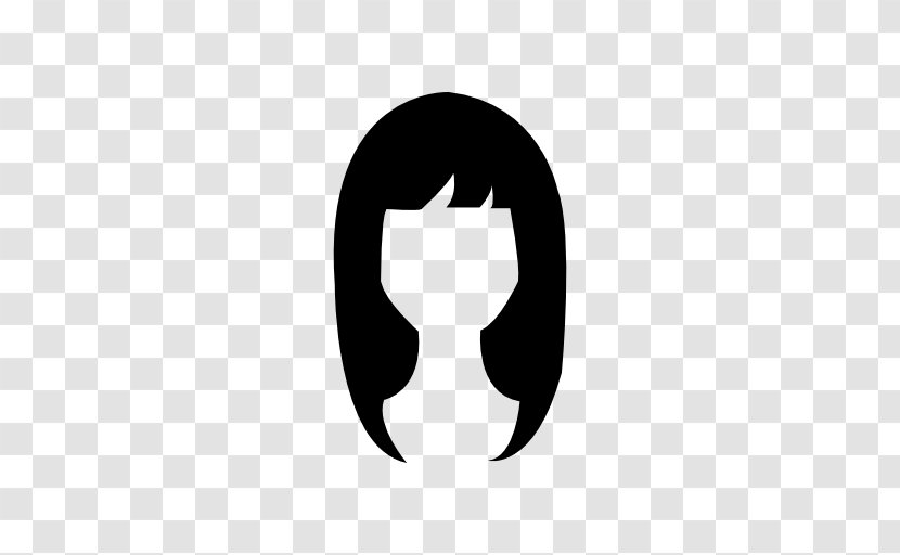 Black Hair Long Hairstyle - Silhouette - Beauty Transparent PNG