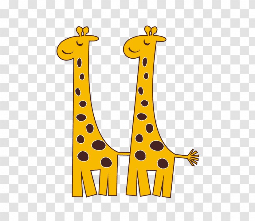 Giraffe Cartoon Stock Photography Illustration - Mammal Transparent PNG