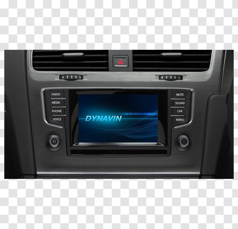 Volkswagen Mid-size Car DVD Player Vehicle Audio - Hardware - Golf Mk7 Transparent PNG