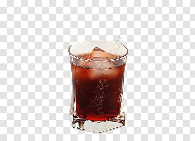Negroni Sea Breeze Black Russian Wine Cocktail Woo - Alcoholic Drink - Cola Ice Glass Transparent PNG