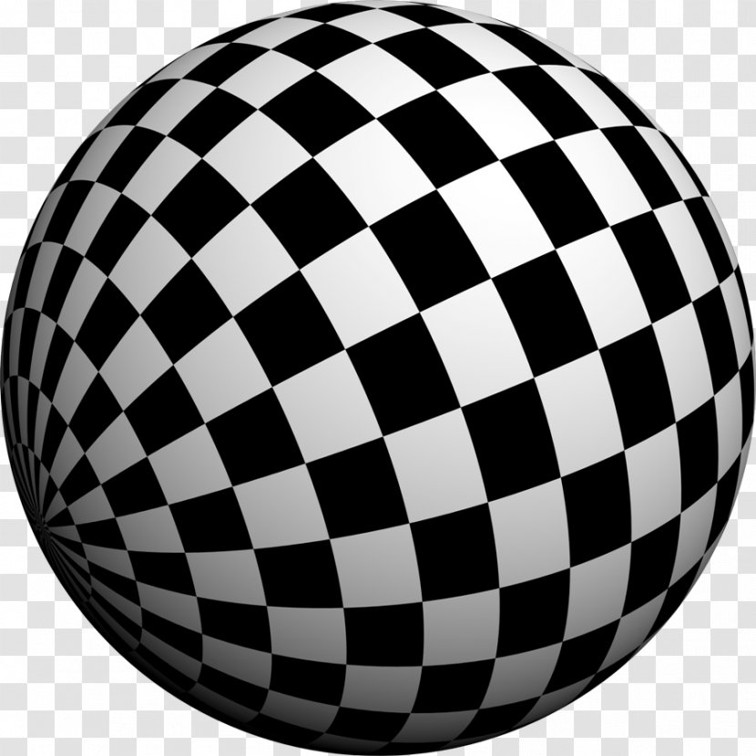 Ball Sphere Cinema 4D - Black And White Transparent PNG