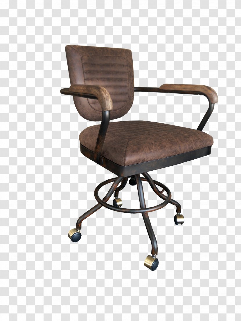 Office & Desk Chairs Furniture Swivel Chair - Textile Transparent PNG