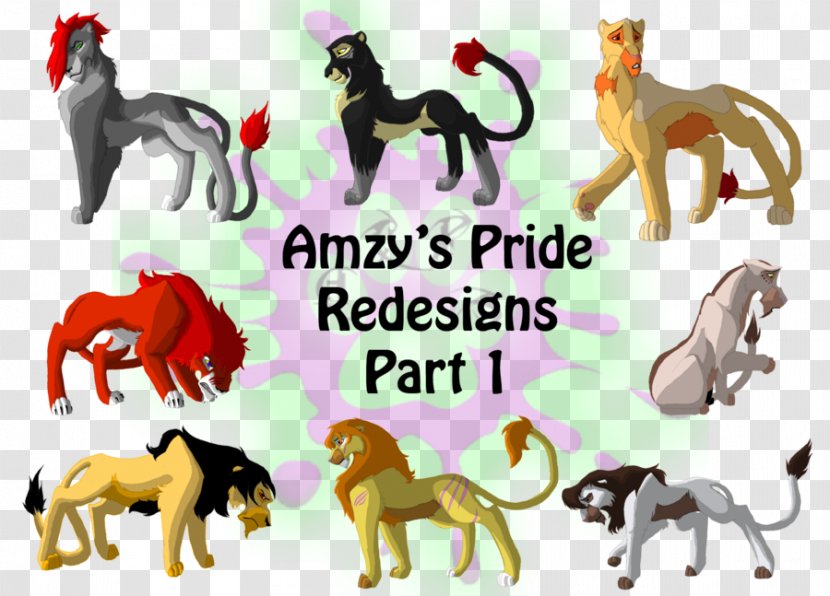 Dog Breed Horse Cat - Mammal - Pride Of Lions Transparent PNG