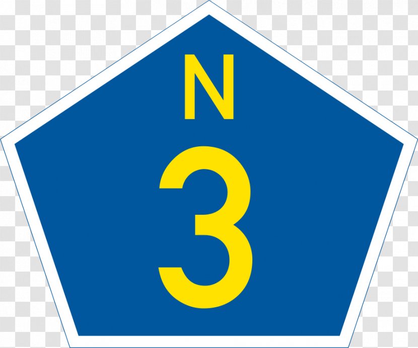 N1 N2 Nasionale Paaie In Suid-Afrika Road Traffic Sign Transparent PNG