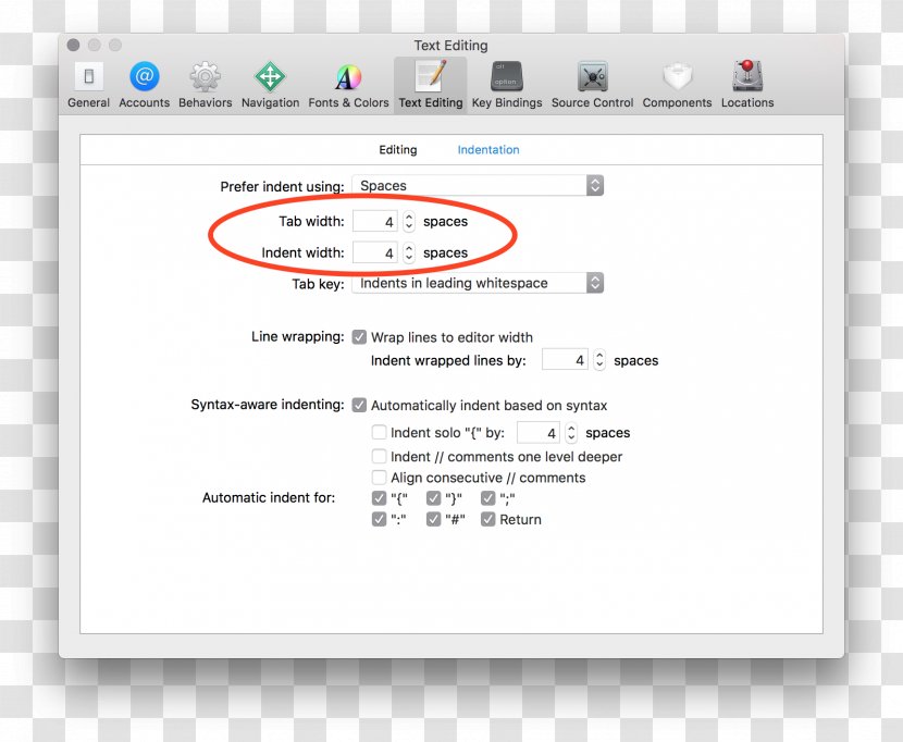 Text Editor Indentation Mi Editing - Macos Transparent PNG