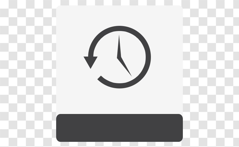 Time Machine Apple Icon Image Format Hard Drives - Sign - Trademark Transparent PNG