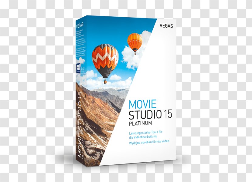 Vegas Movie Studio Pro MAGIX Video Editing Software Computer - Brand Transparent PNG