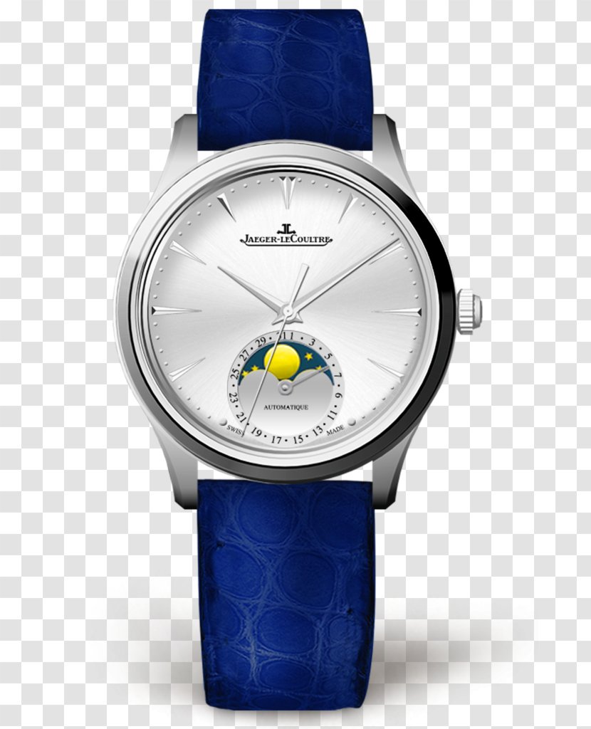 Watch Jaeger-LeCoultre Master Ultra Thin Moon Clock Memovox - Movement Transparent PNG