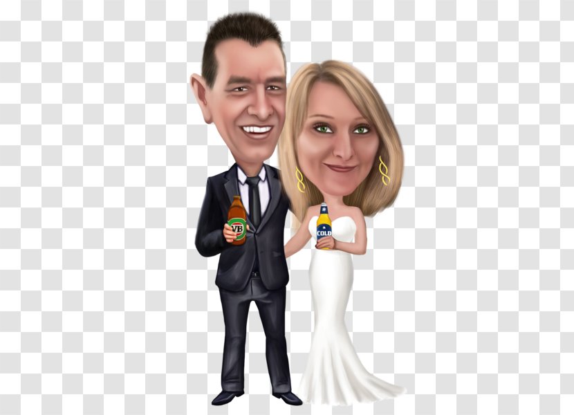 Caricature Cartoon Newlywed Karikaturen-online Human Behavior - Businessperson - Karikatur Transparent PNG