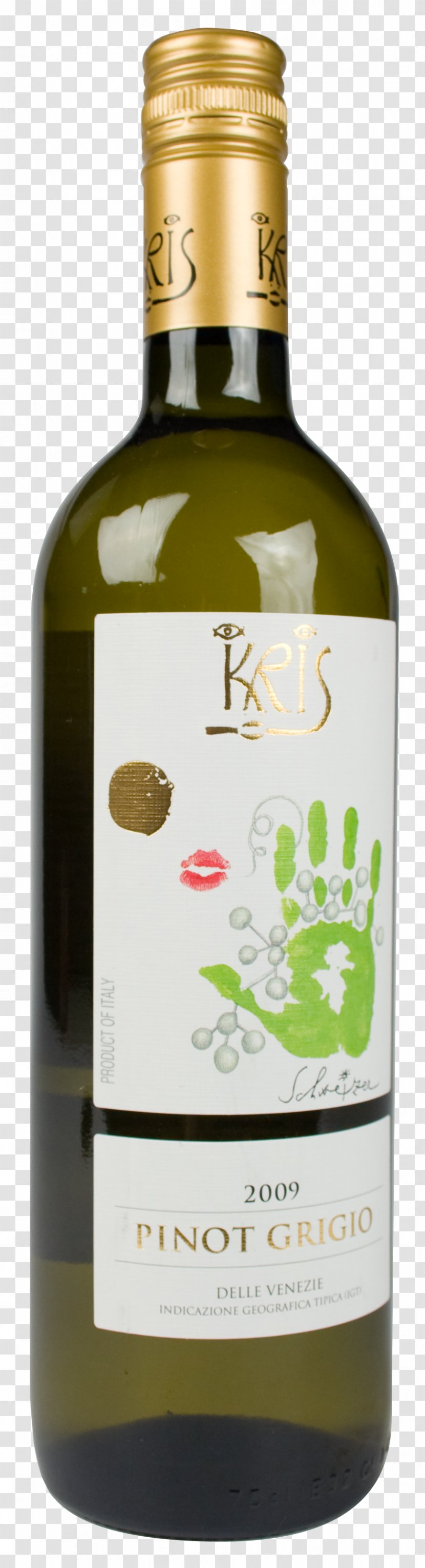 White Wine Pinot Gris Noir Liqueur - Bottle Transparent PNG