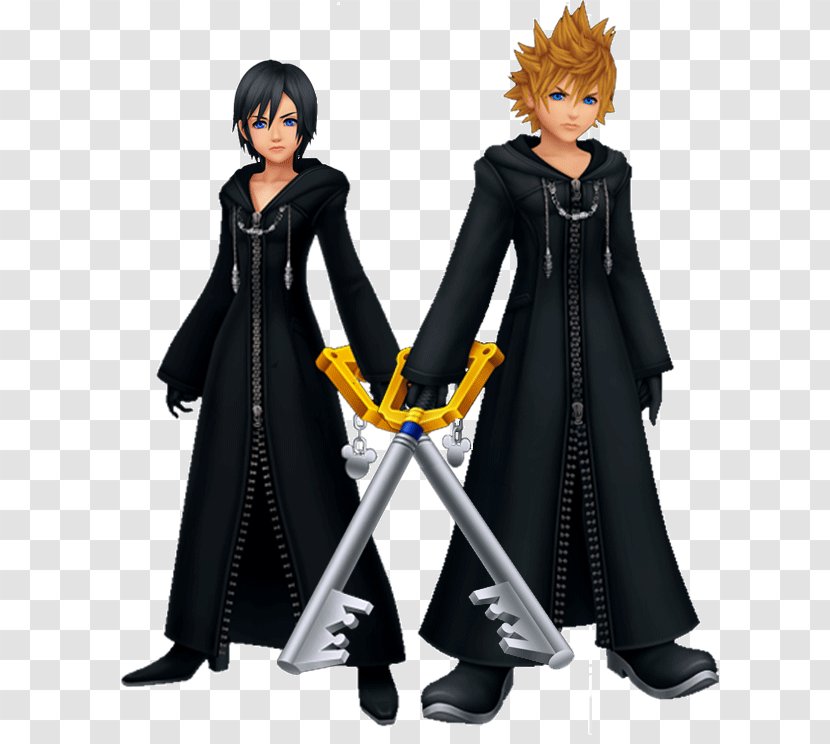 Kingdom Hearts 358/2 Days III 3D: Dream Drop Distance Roxas Xion - Nintendo Ds - 3582 Transparent PNG