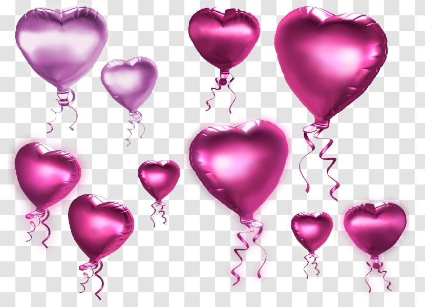 Toy Balloon Clip Art - Magenta - Wedding Cliparts Transparent PNG