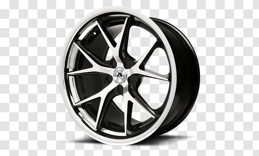 Car Alloy Wheel Rim Forging - Automotive Tire - Staggered Transparent PNG