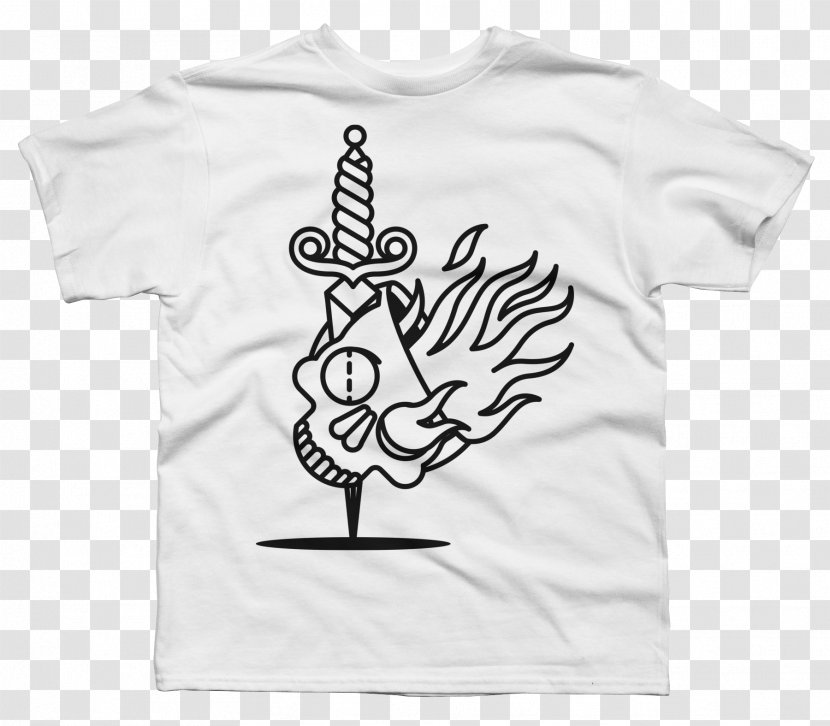 T-shirt Hoodie Sleeve Crew Neck - Bird Transparent PNG