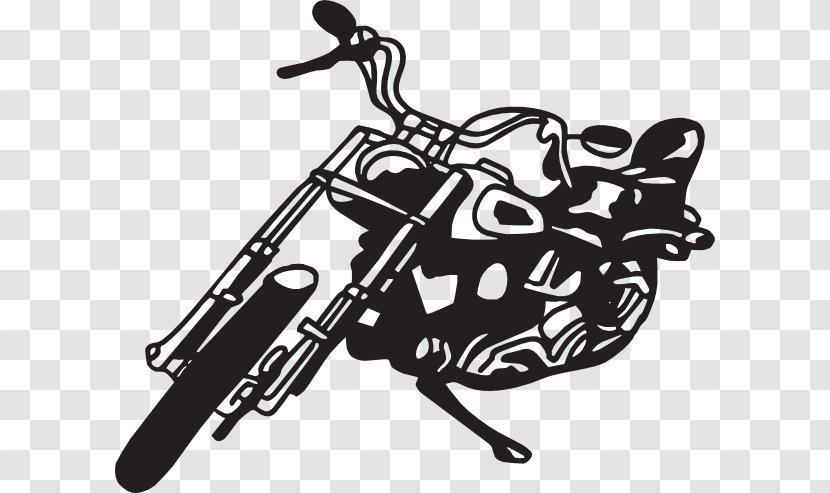 Motorcycle Harley-Davidson Chopper Clip Art - Touring - Images Motorcycles Transparent PNG