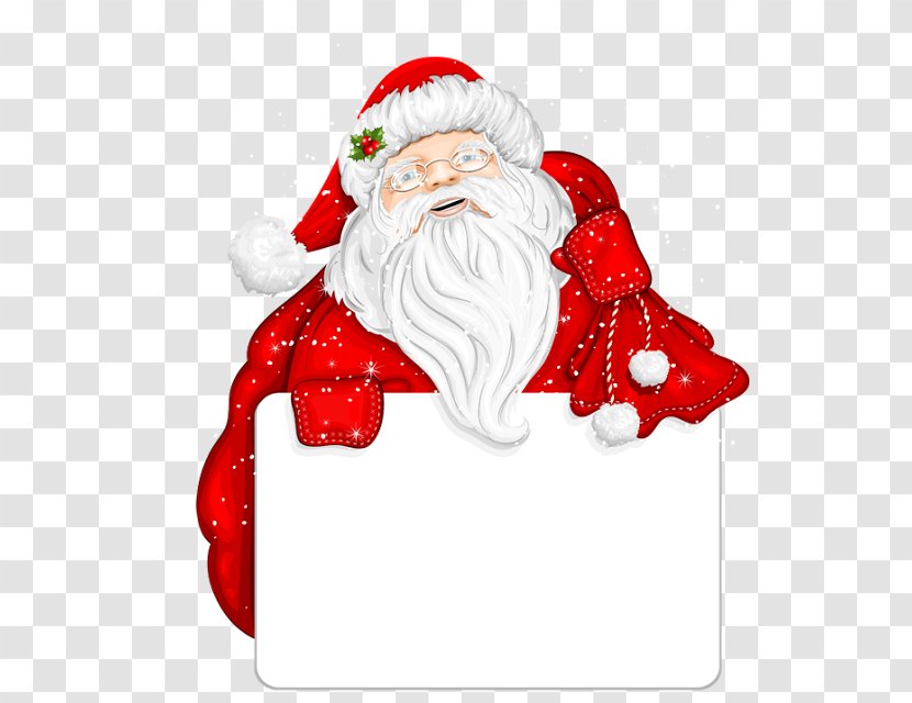 Santa Claus Christmas Day Image Borders And Frames Clip Art - Painting Transparent PNG