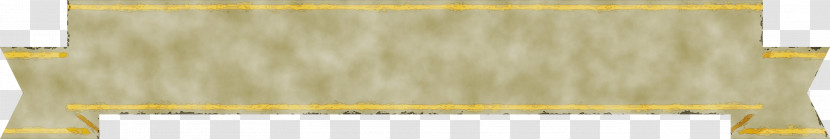 Yellow Line Rectangle Transparent PNG
