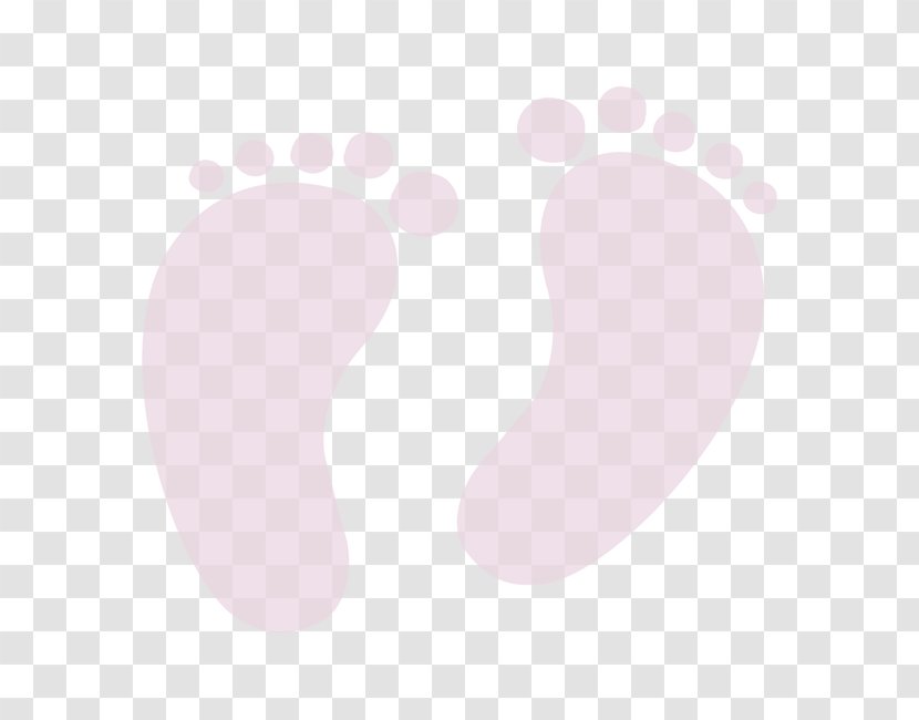 Pink Heart Pattern - Petal - Baby Footprints Transparent PNG