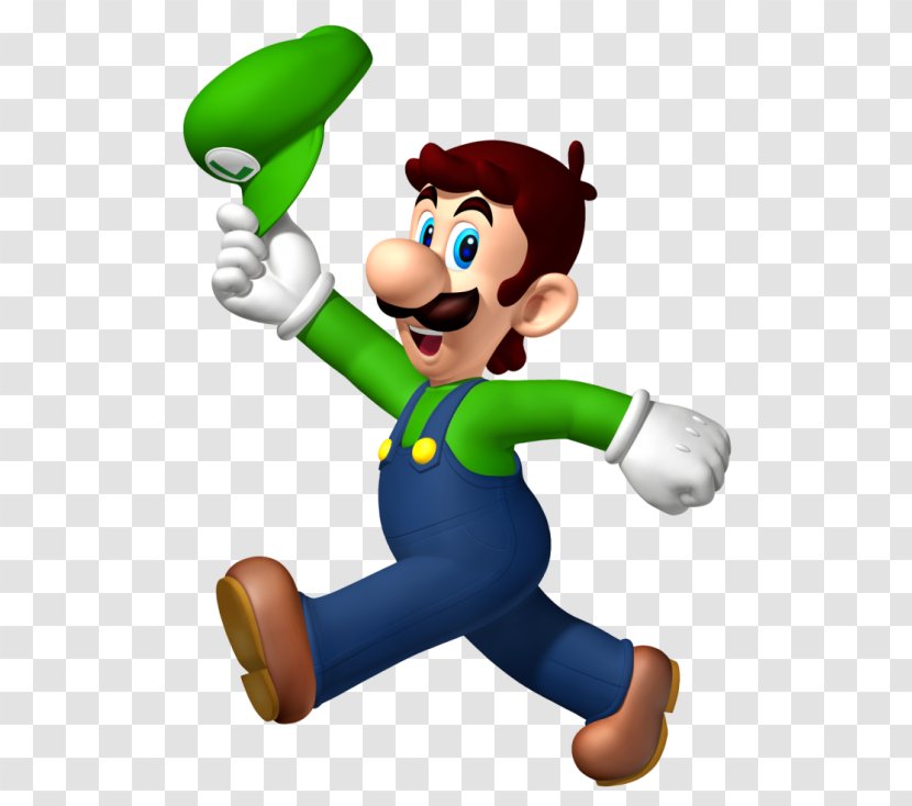 Luigis Mansion New Super Mario Bros. U Wii - Luigi - Clipart Transparent PNG