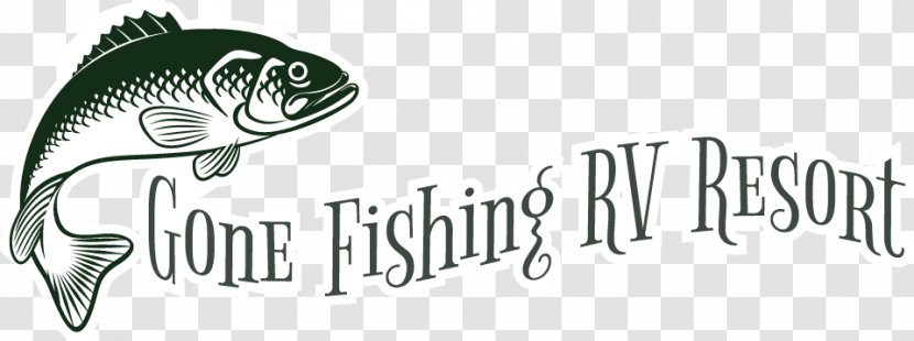 Gone Fishing Rv Resort Caravan Park Campsite Camping Campervans - Cartoon Transparent PNG