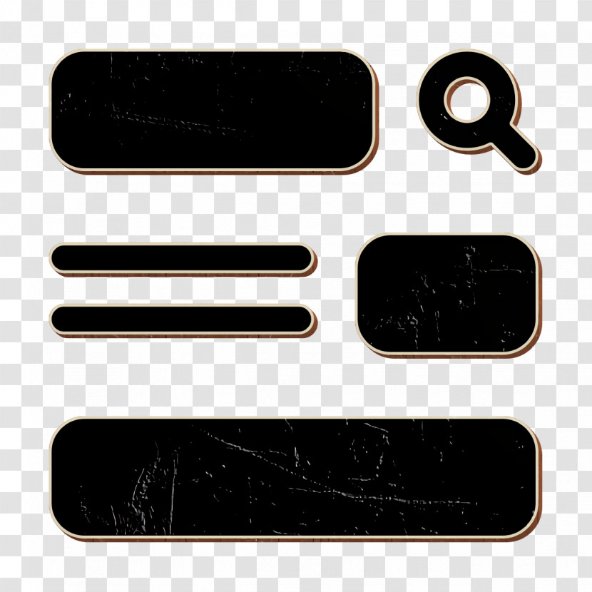 Ui Icon Wireframe Icon Transparent PNG