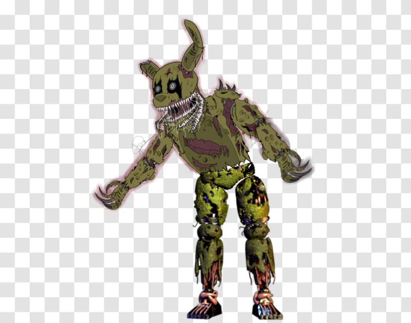 Five Nights At Freddy's 3 Freddy's: The Twisted Ones 2 Sister Location - Figurine - Spring Trap X Female Security Guard Transparent PNG